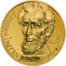 Náhled Reverzní strany - A.Lincoln - americký prezident - zlato 1 Oz