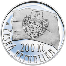 Náhled Averzní strany - 200 Kč Založení československých legií b.k.