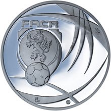 Náhled Averzní strany - Stříbrná medaile Mistrovství Evropy ve fotbale 2012