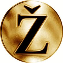 Náhled Averzní strany - Slovenská jména - Želmíra - velká zlatá medaile 1 Oz