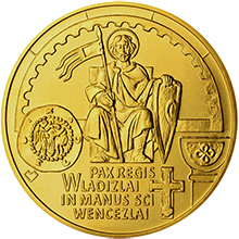 Náhled Reverzní strany - Zlatý 100 dukát Vladislava II.