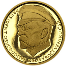 Náhled Averzní strany - medaile 80 let ČSR