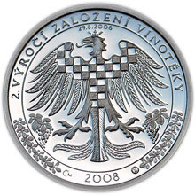 Náhled Averzní strany - Klub královny Elišky 2008 - II. výročí založení vinotéky-Orlice