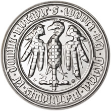 Náhled Reverzní strany - Repliky historických mincí - Jezdecká pečeť Markraběte Jošta Ag