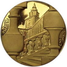 Náhled Averzní strany - Medaile ke 150.výročí Kroměřížského sněmu - Zlato