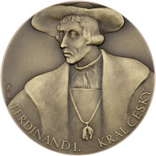 Náhled Reverzní strany - Medaile Ferdinanda I.