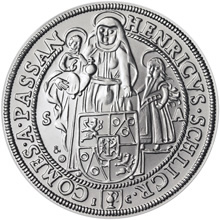 Náhled Averzní strany - Kolekce Hold historickým mincovnám - Šlikovská mincovna v Plané