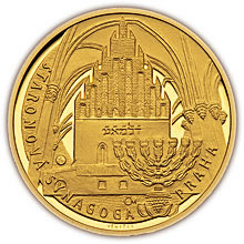 Náhled Averzní strany - Medaile Rabí Jehuda Löw