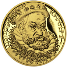 Náhled Reverzní strany - 400. výročí umrtí Rudolfa II.- 1/2 Oz zlato