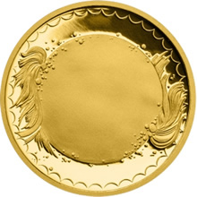 Náhled Reverzní strany - Zlatý dukát Rybičky pro štěstí s personifikací