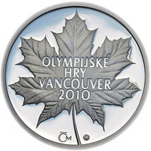 Náhled Averzní strany - Olympijské hry Vancouver 2010 - stříbro