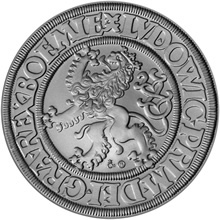 Náhled Averzní strany - Kolekce Hold historickým mincovnám - Královská mincovna Jáchymov