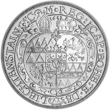 Náhled Reverzní strany - Kolekce Hold historickým mincovnám - Biskupská mincovna Kroměříž