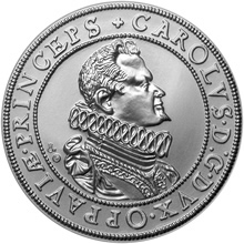 Náhled Averzní strany - Kolekce Hold historickým mincovnám - Opavská vévodská mincovna