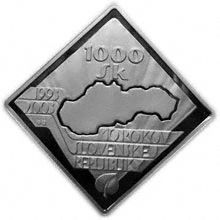 Náhled - 1000 Sk 10. výročí vzniku Slovenské Republiky