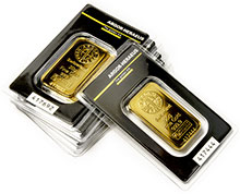 Náhled - Argor Heraeus SA 20 gramů - Investiční zlatý slitek - Set 10ks slitků