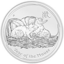 Náhled - 2008 Rat 10 Kilo Australian silver coin Lunar serie II