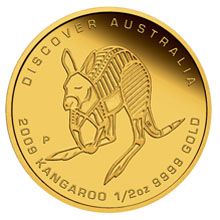 Náhled - Australia Dreaming Kangaroo Au 1/2 Oz