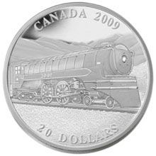 Náhled - 2009 Canadian Locomotives - Jubilee Silver Proof