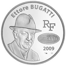 Náhled - Ettore Bugatti 10 Eur Francie 2009 Ag Proof