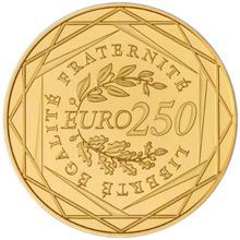 Náhled - EUR 250 Rozsévačka Au Unc. Francie 2009