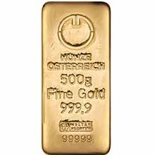 Náhled - Münze Österreich 500 gramů - Investiční zlatý slitek