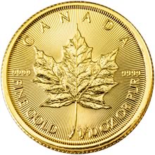 Náhled - Maple Leaf 1/10 Oz - Investiční zlatá mince