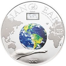 Náhled - 2012 Cook Island -Nano Earth - The World in Your Hand Proof