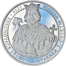 Náhled - Korunovace Přemysla Otakara I. českým králem - stříbro Proof
