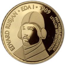 Náhled - 100th Ann. of the first flight by Edvard Rusjan Gold Proof