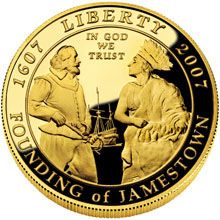 Náhled - Jamestown 400th Anniversary $5 Gold Coin