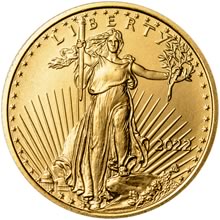 Náhled - 1/4 OZ American Eagle Gold - Investiční zlatá mince