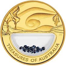 Náhled - Treasures of Australia-Sapphires Gold