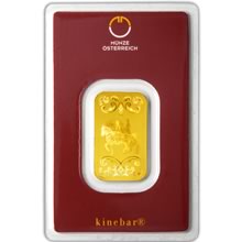 Náhled - Münze Österreich 10 gramů - Investiční zlatý slitek