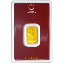Náhled - Münze Österreich 5 gramů - Investiční zlatý slitek