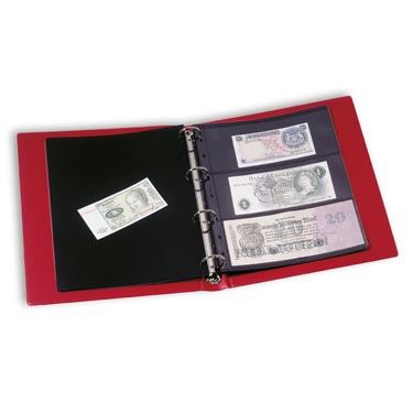 Náhled - VARIO F album na bankovky červené