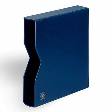 Náhled - Plastová kazeta na kroužkové desky OPTIMA Classic modrá