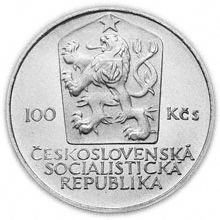 Náhled Averzní strany - 1985 - b.k. - 100 Kčs - Helsinská Konference