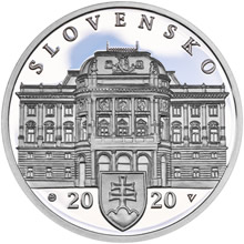 Náhled Averzní strany - 2020 - 10 € - Slovenské národné divadlo – 100. výročie založenia Ag b.k.