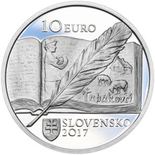 Náhled Averzní strany - 2017 - 10 € - Božena Slančíková-Timrava – 150. výročie narodenia Ag b.k.