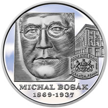 Náhled Reverzní strany - 2019 - 10 € - Michal Bosák – 150. výročie narodenia Ag b.k.