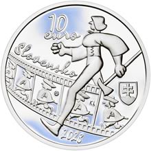 Náhled Averzní strany - 2023 10 € Viktor Kubal - 100. výročie narodenia Ag b.k.
