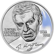 Náhled Reverzní strany - 2024 10 € Jozef Króner - 100. výročie narodenia Ag b.k.