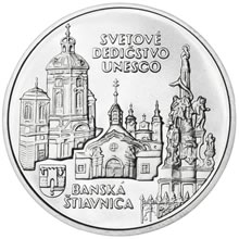 Náhled Averzní strany - 1997 - 200 Sk Světové dědictví UNESCO Banská Štiavnica  b.k.
