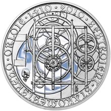 Náhled Reverzní strany - 200 Kč 600. výročí sestrojení Staroměstského orloje - b.k.