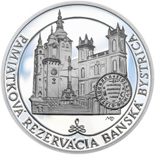 Náhled Reverzní strany - 2016 - 20 € - Pamiatková rezervácia Banská Bystrica Ag b.k.