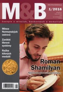Náhled - časopis Mince a bankovky č.1 rok 2016