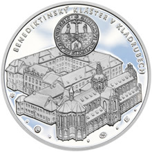 Náhled Averzní strany - Benediktinský klášter v Kladrubech - 900. výročí založení stříbro proof