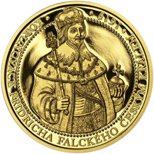Náhled - Korunovace Fridricha Falckého českým králem - zlato Proof