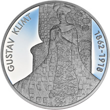 Náhled Averzní strany - Gustav Klimt - stříbro b.k.